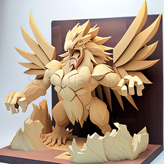 3D model Entei at Your Own Risk Entei and Friends of the Hot Spr (STL)